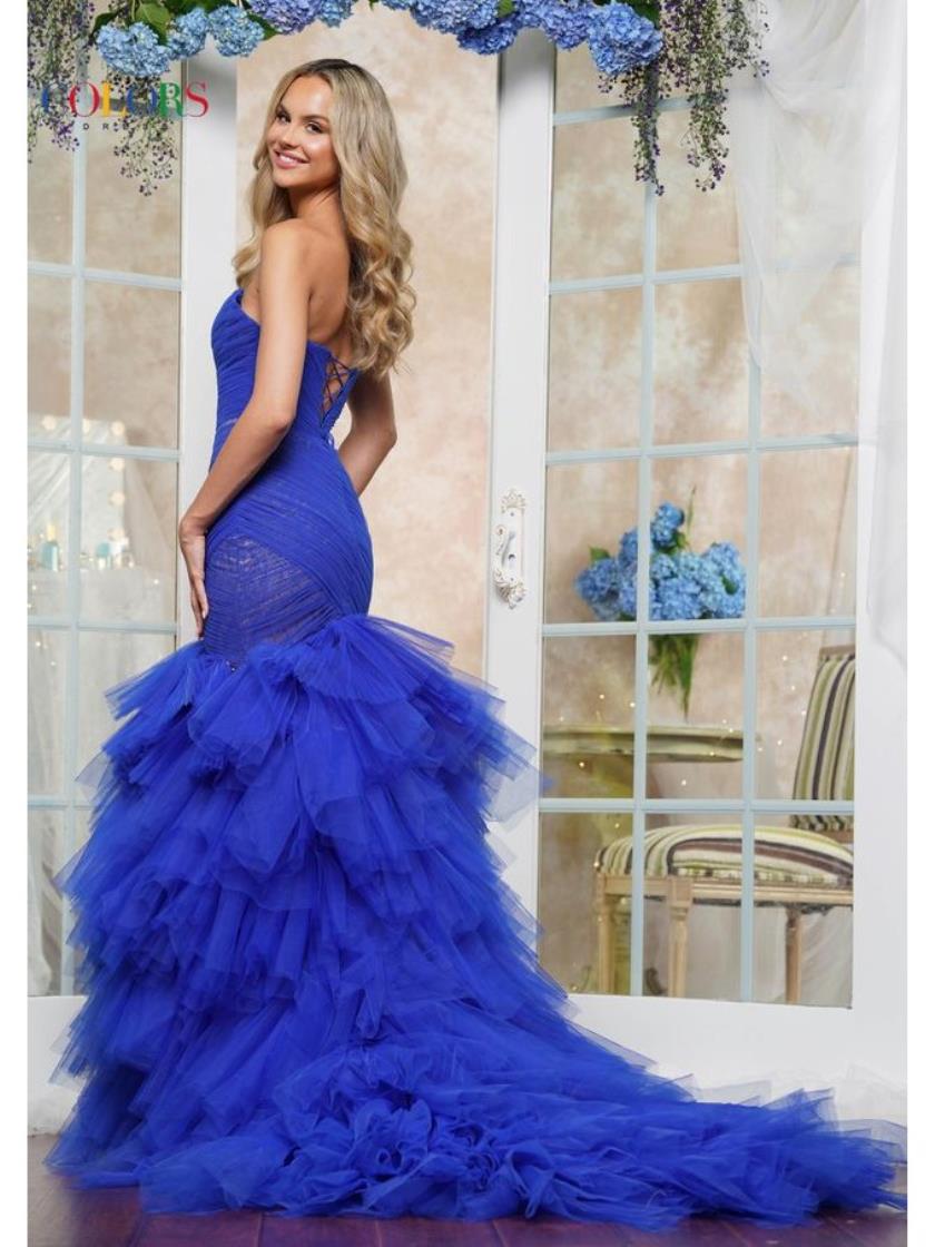 Royal Colors 3631 Long Fitted Formal Mermaid Prom Dress For $458.0 