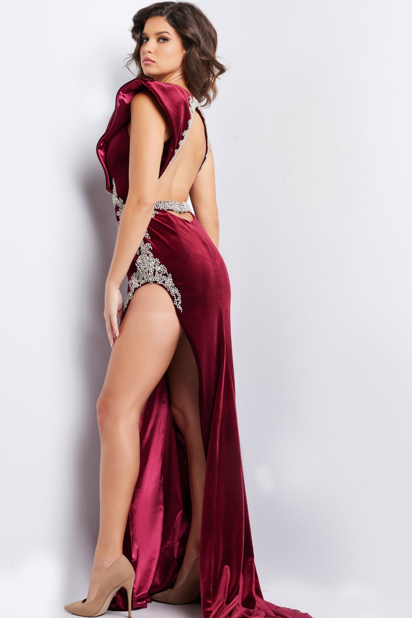 Formal Dresses Prom Long Formal Evening Dress Burgundy