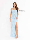 Prom Dresses Long Fitted Sequins Formal Prom Dress Powder Blue