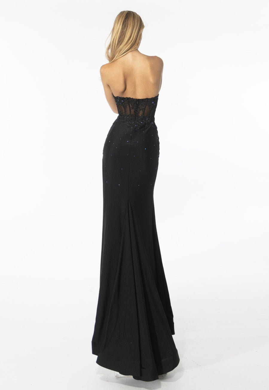 Prom Dresses Formal Mermaid Prom Long Dress Black