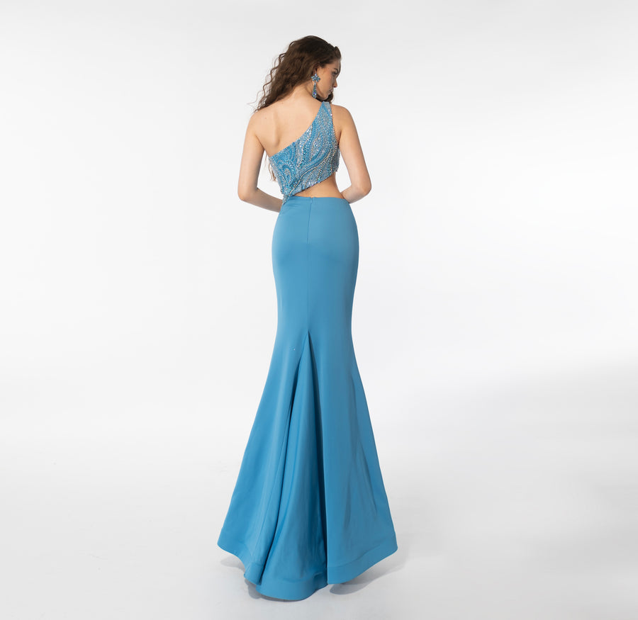 Prom Dresses Long Fitted Prom Dress Turquoise