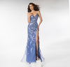 Prom Dresses Long Evening Prom Slit Dress Periwinkle