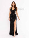 Prom Dresses Prom Long Fitted Side Slit Dress Black