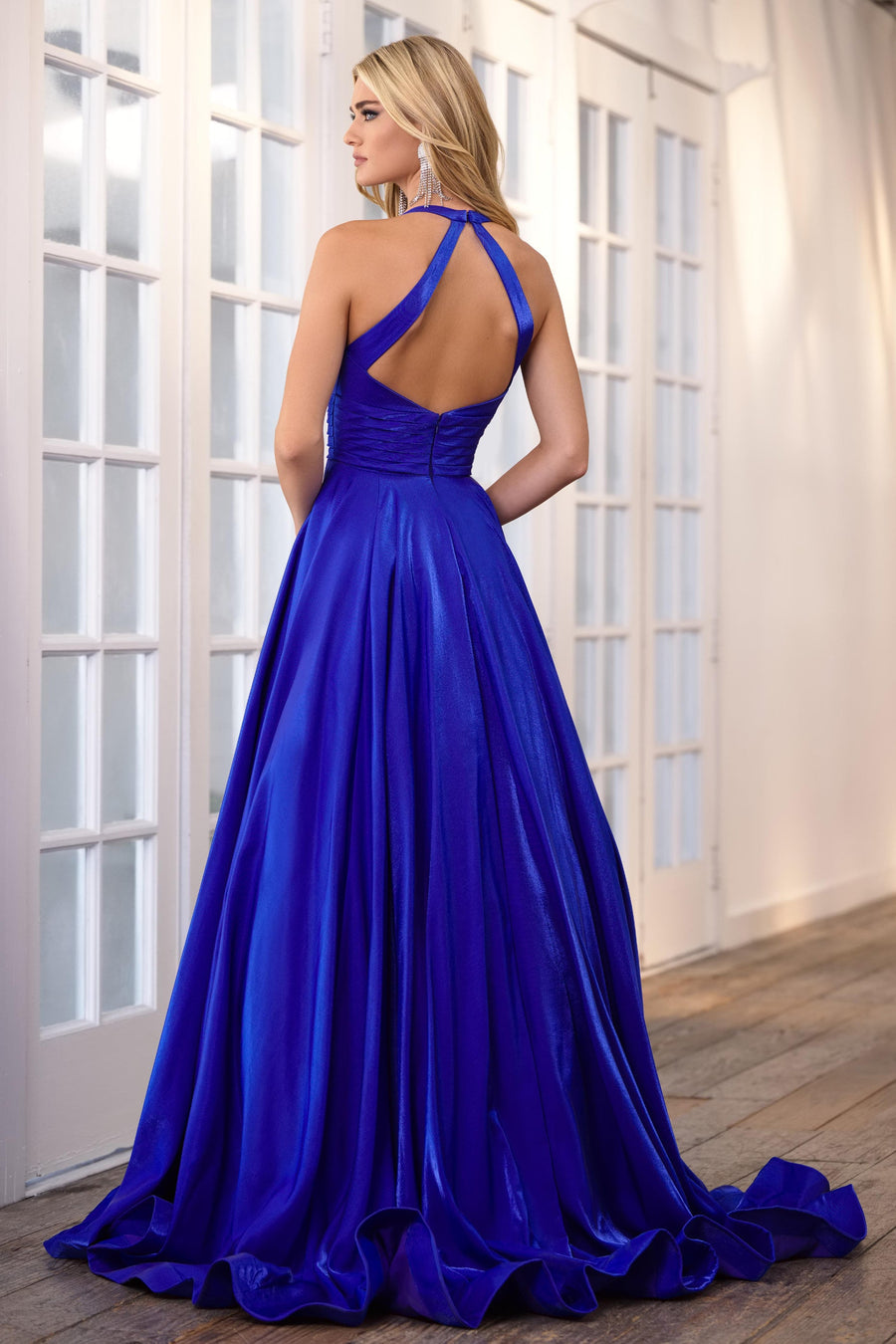 Prom Dresses Prom A Line Long Dress Royal