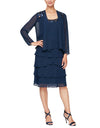 Mother of the Bride Dresses Short Mother of the Bride Dress Deep Navy