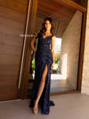 Prom Dresses Long Sequined Formal Prom Dress Midnight