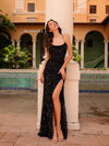 Prom Dresses Prom Formal Fitted Long Dress Black