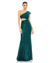 Mac Duggal 42022 Long One Shoulder Prom Formal Dress