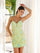 Cocktail Dresses Fitted Short Homecoming Dress Apple Green