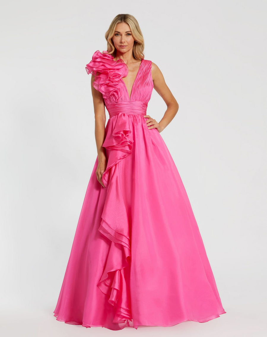 Mac Duggal 48856 Hot Pink 8 Sale