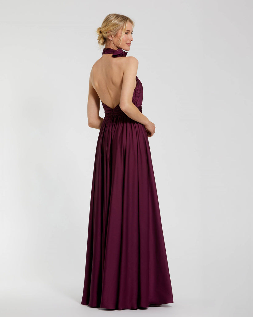 Prom Dresses Long Formal Chiffon Prom Dress Eggplant