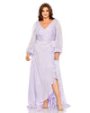 Plus Size Dresses Fabulouss High Low Plus Size Dress Lilac