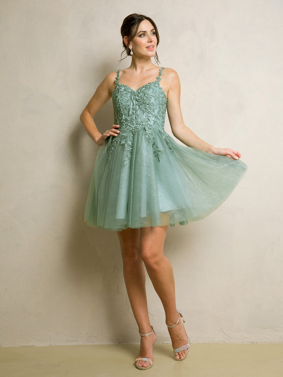 Prom Dresses Prom Short Homecoming Cocktail Dress Sage