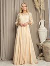 Mother of the Bride Dresses Long Lace Mother of the Bride Dress Champagne