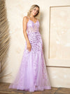 Prom Dresses Long Lace Formal Prom Dress Lilac