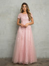 Mother of the Bride Dresses Long Lace A Line Mother of the Bride Dress Dusty Rose