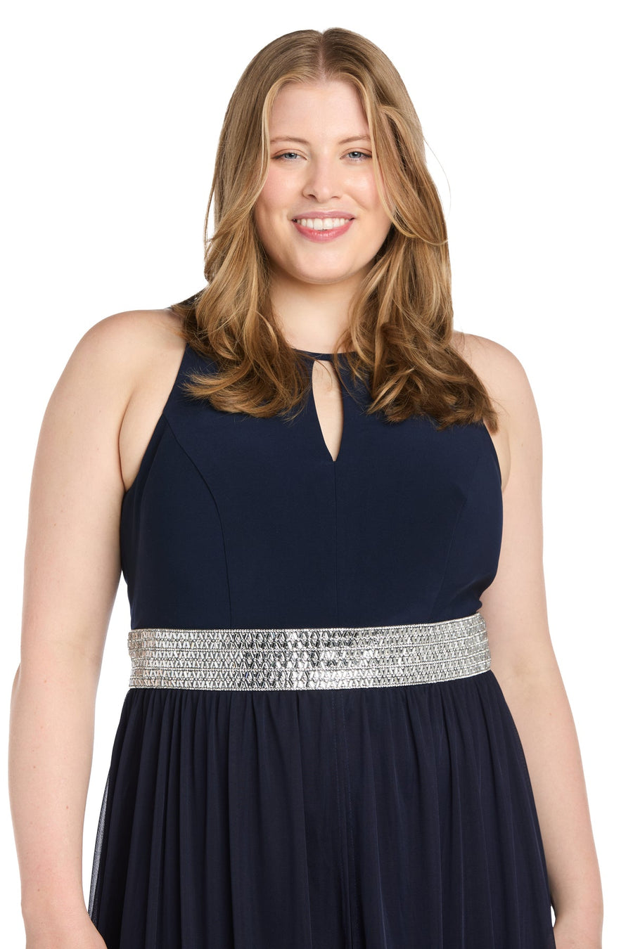 Formal Dresses Plus Size Formal Long Dress Navy