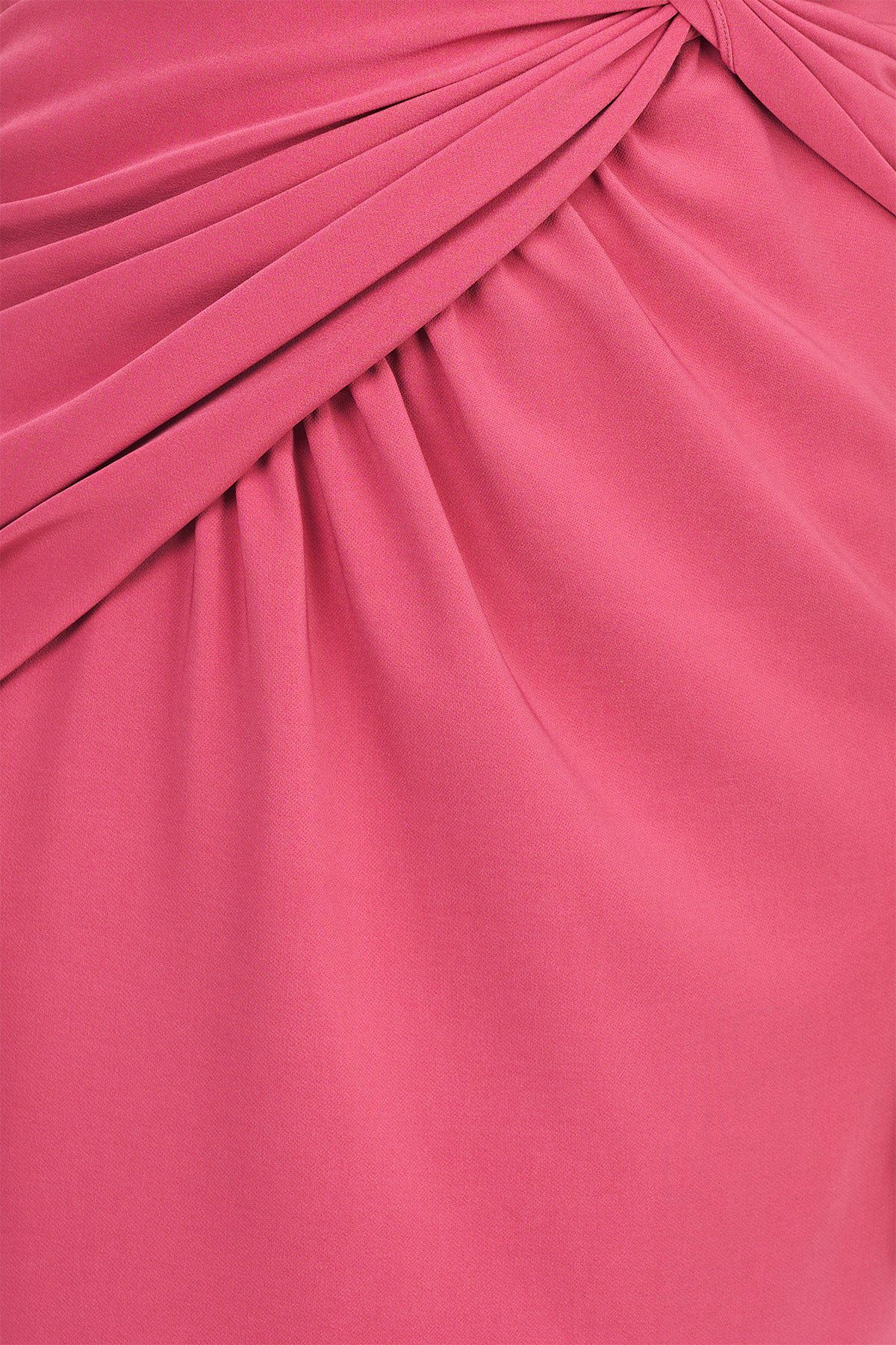 Formal Dresses Tea Length Sleeveless Formal Dress BERRY SORBET