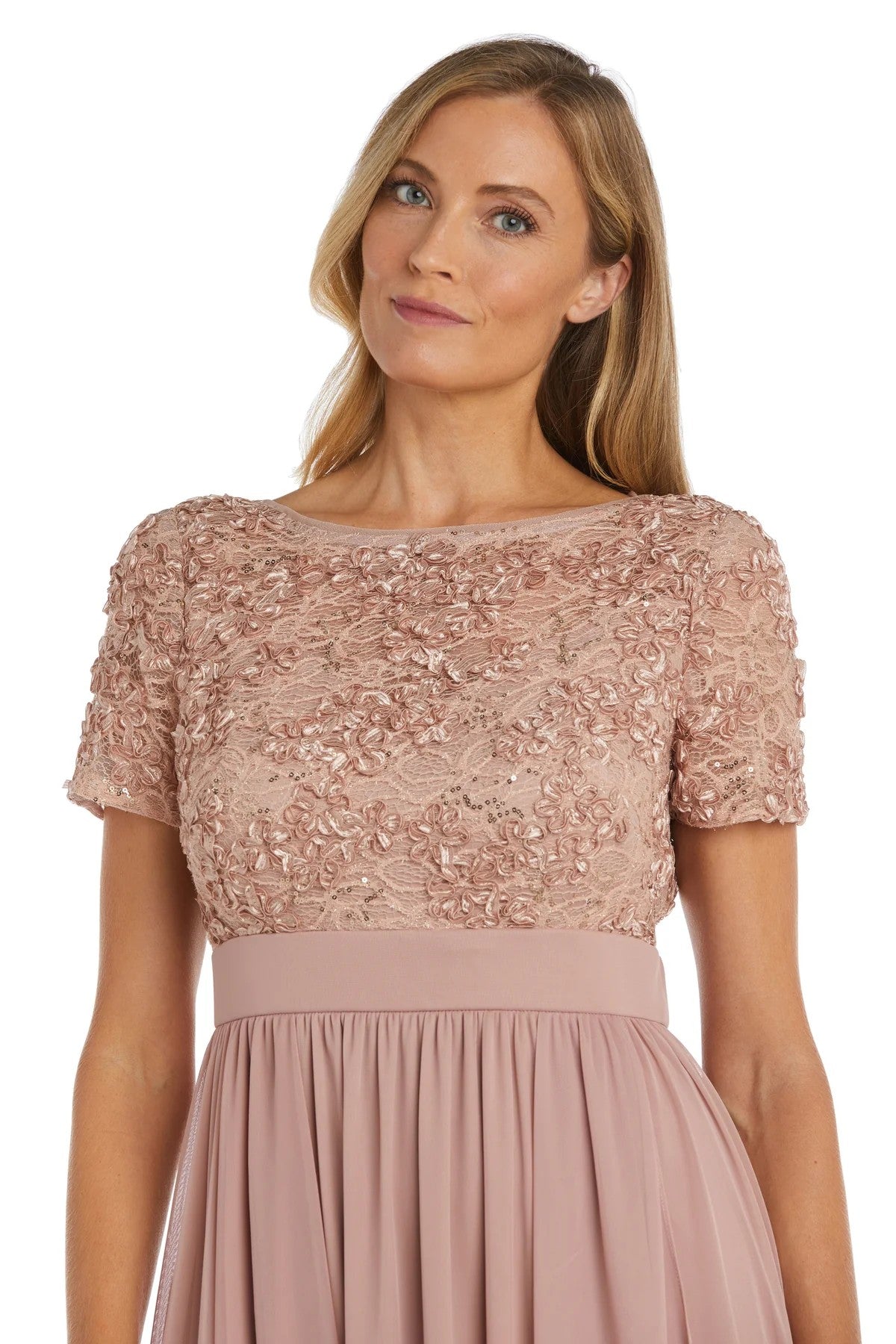 Mother of the Bride Dresses Short Sleeve Mother Of The Bride Dress Blush