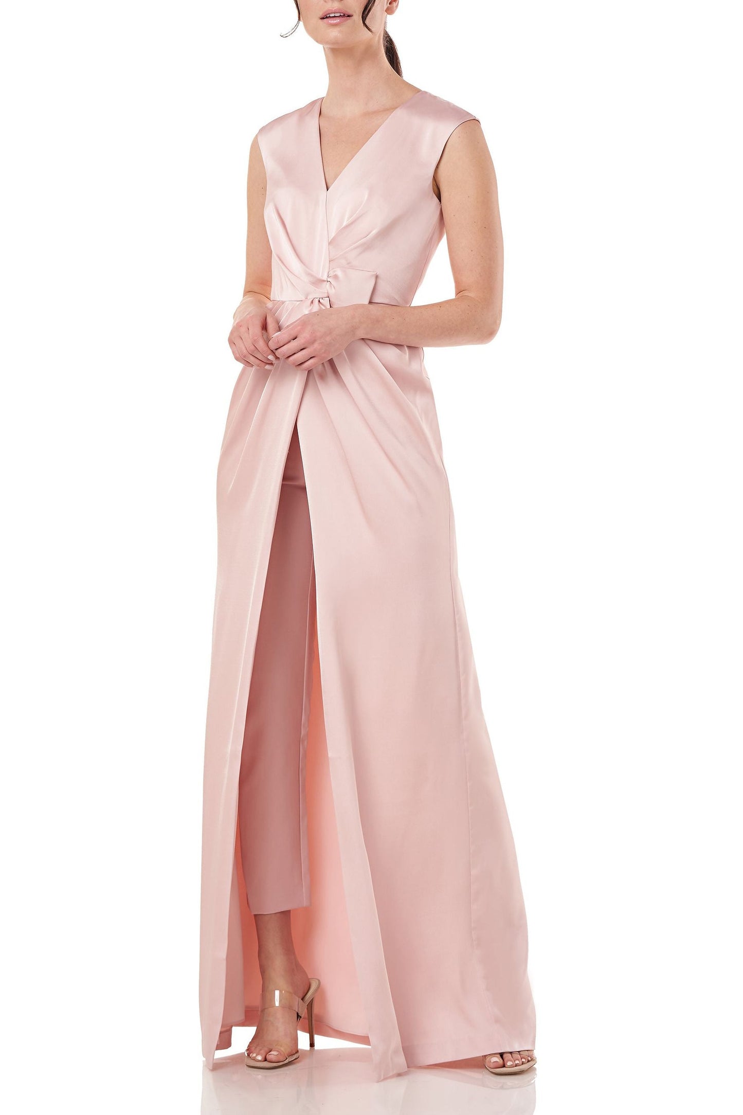 Jumpsuit Long Sleeveless Formal Jumpsuit SOFT BLUSH