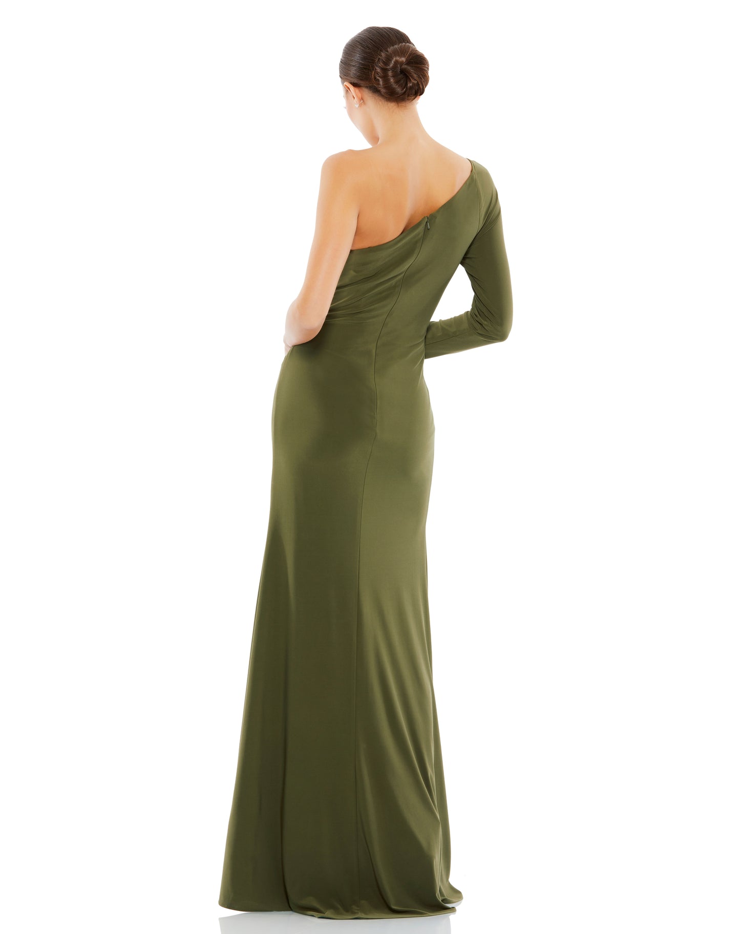 Formal Dresses Long Formal Fitted Evening Dress Olive