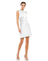 Cocktail Dresses Short Cocktail Fitted Mini Dress White