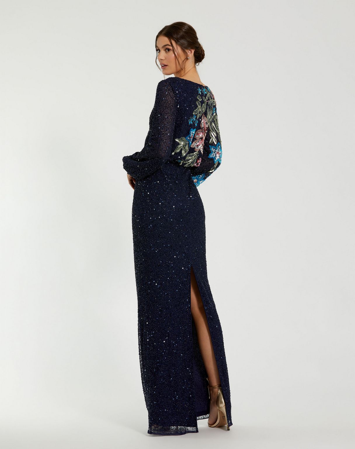 Formal Dresses Long Sleeve Formal Evening Dress Midnight