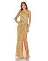 Formal Dresses Formal Prom Long Beaded Sequin Dress Gold