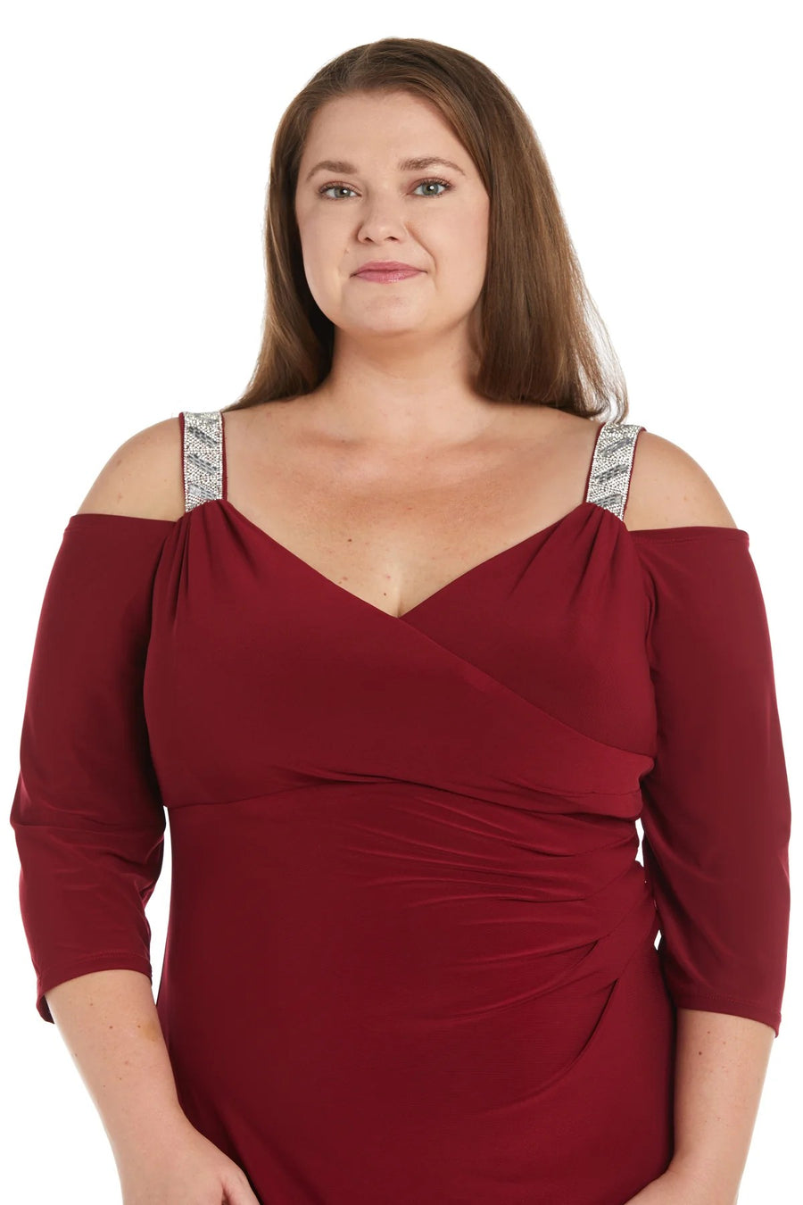 Plus Size Dresses Plus Size Formal Long Dress Merlot