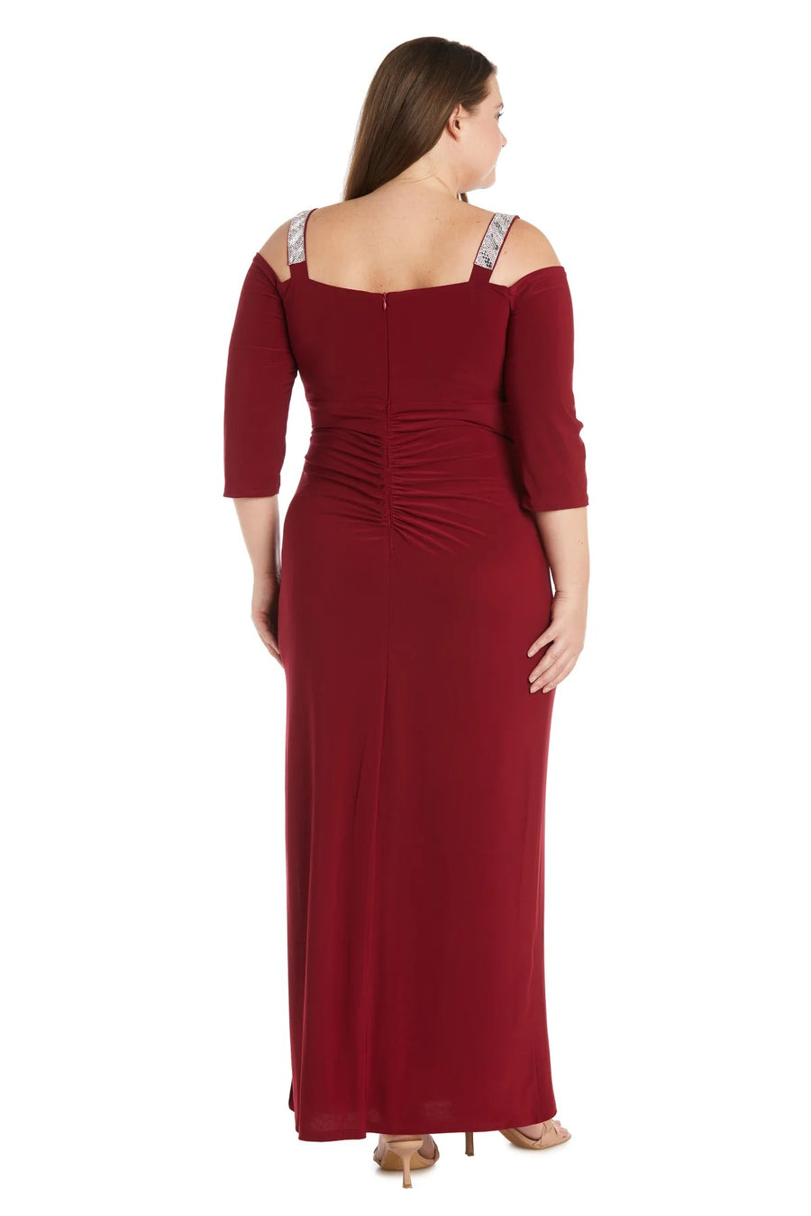 Plus Size Dresses Plus Size Formal Long Dress Merlot