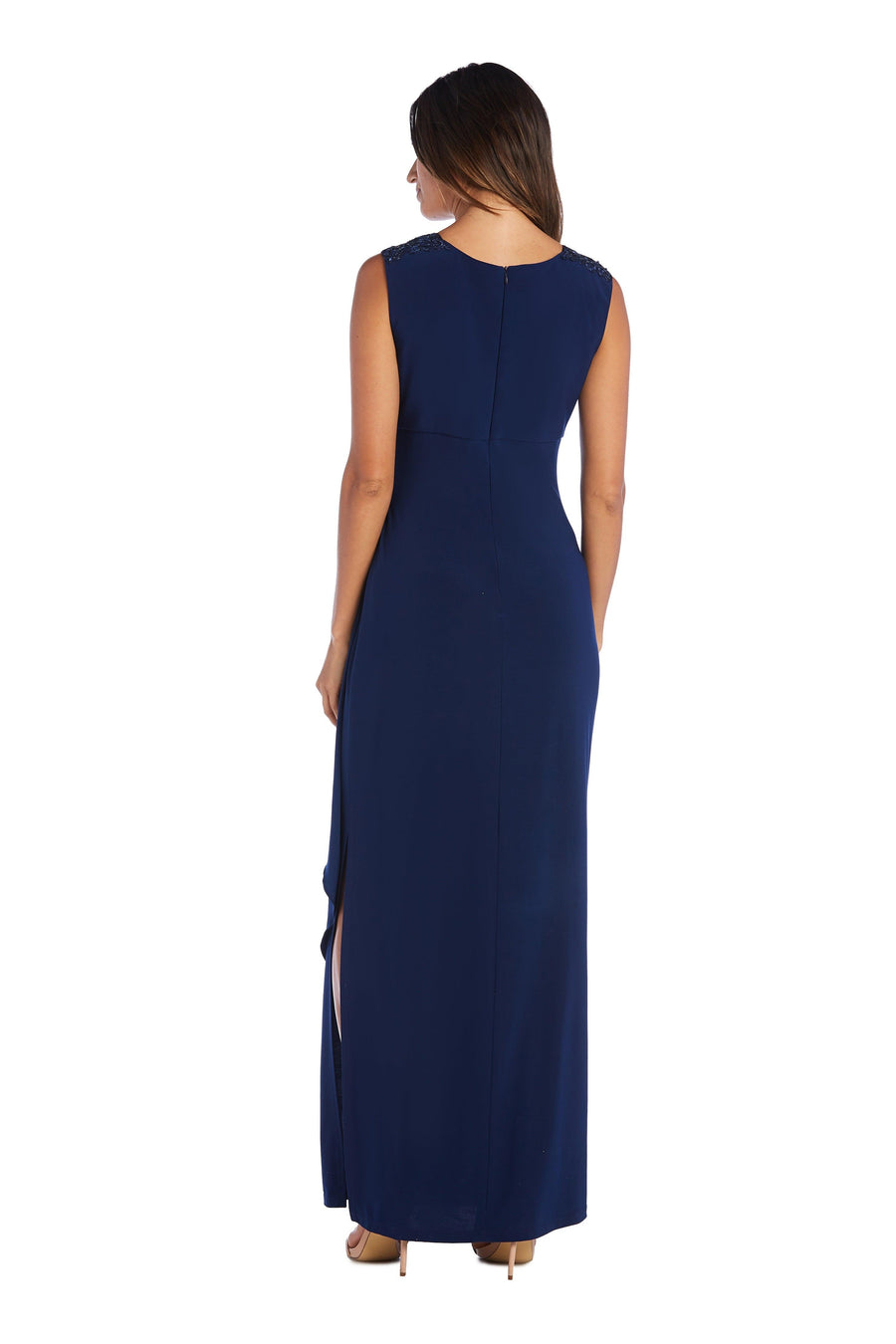 R&M Richards 5939P Long Formal Petite Dress