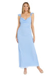 Formal Dresses Long Ruffle Chiffon Formal Dress Periwinkle