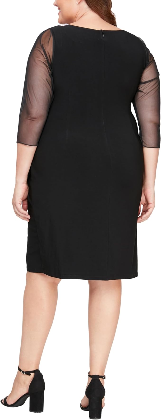 Alex Evenings 84351653 Short Cocktail Plus Size Formal Dress