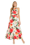 Formal Dresses Long Printed Formal Dress Rose/Multi