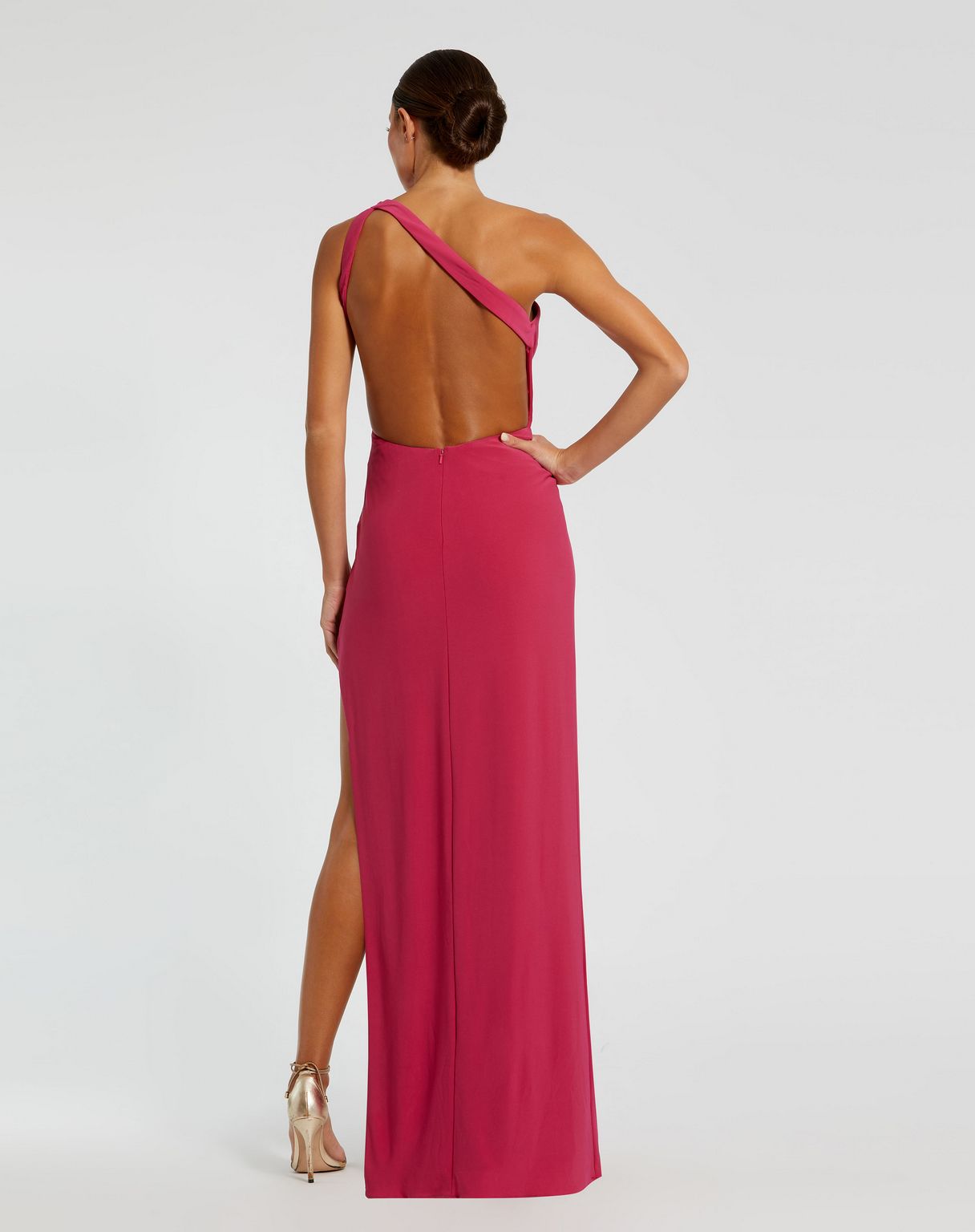 Prom Dresses Prom Fitted Long Formal Dress Fuchsia