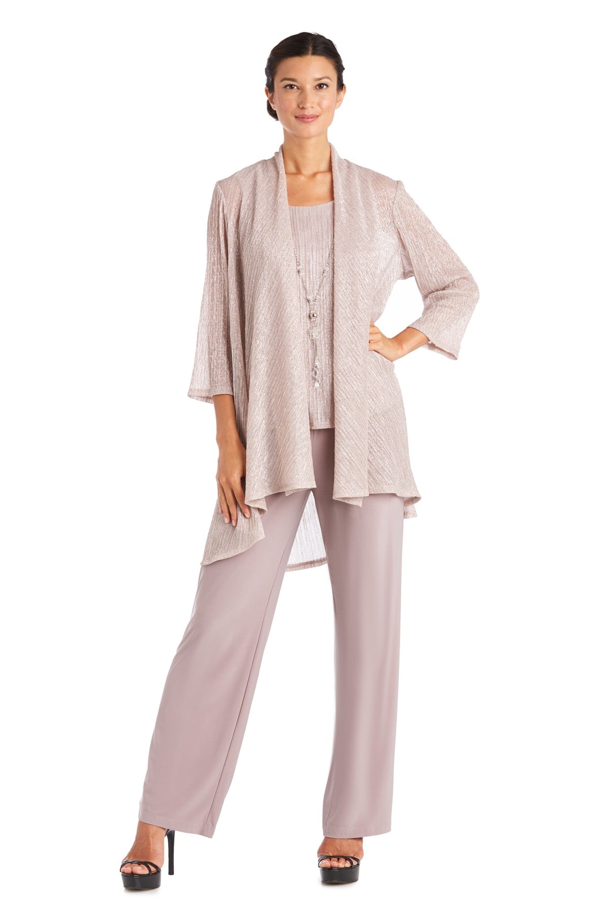 Blush 18 R&M Richards 7162 Mother Of The Bride Pant Suit Sale