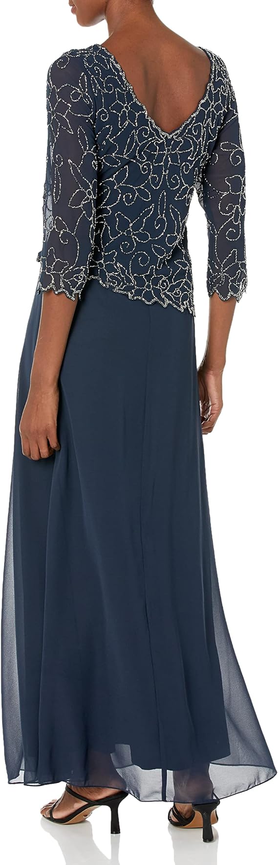 Navy16W J Kara Long Formal Dress Sale