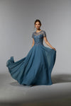 MGNY Madeline Gardner New York 71824 Mother of the Bride Formal Long Dress