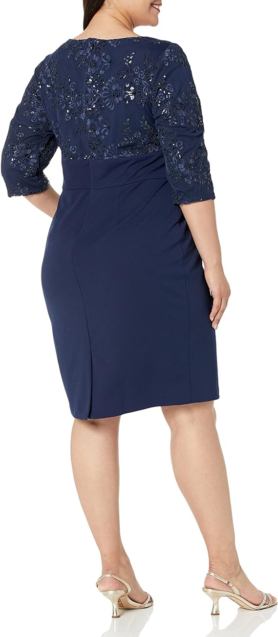 Alex Evenings 84171230 Plus Size Short Formal Dress