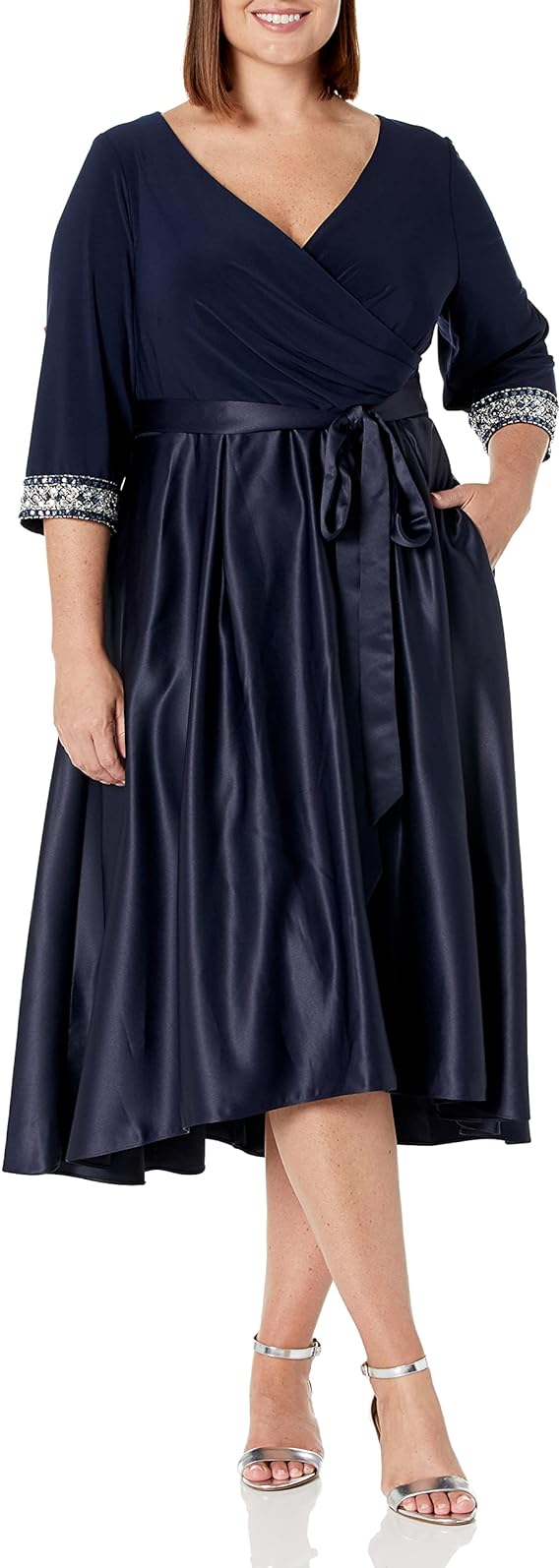 Alex Evenings 84351597 Plus Size Short Formal Dress