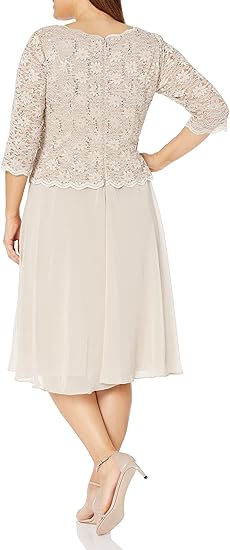 Alex Evenings AE4121796 Short Mother of the Bride Dress