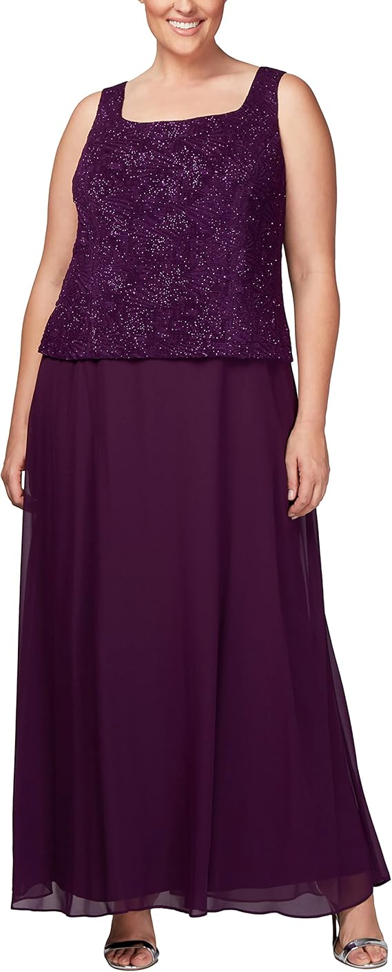 Alex Evenings AE425053 Long Formal Dress