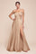 Prom Dresses Long Off Shoulder Prom Dress Champagne Gold