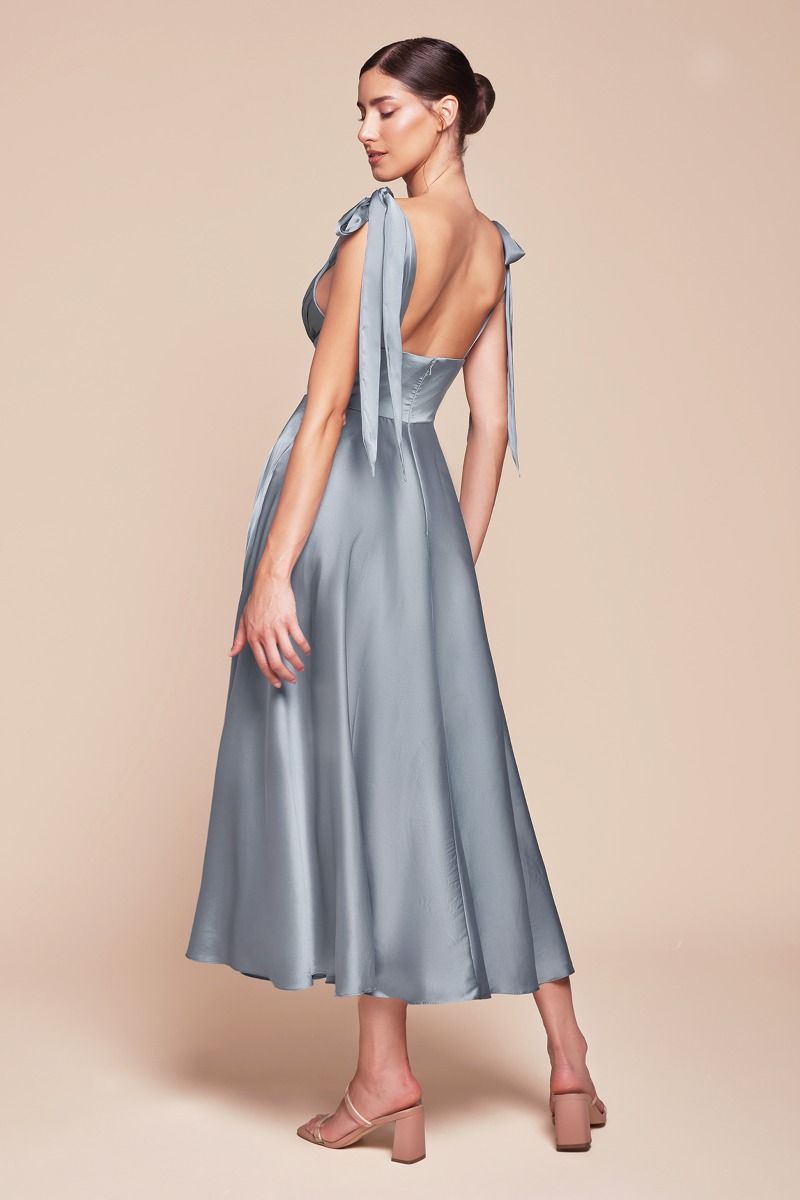 Prom Dresses Evening Long Formal Prom Dress Dusty Blue