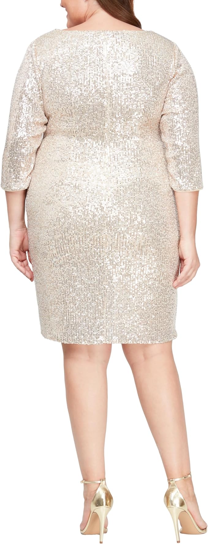 Alex Evenings AE8496716 Short Plus Size Formal Dress