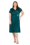 Cocktail Dresses Short Formal Plus Size Dress Emerald