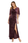 Formal Dresses Long Formal Velvet Gown Wine