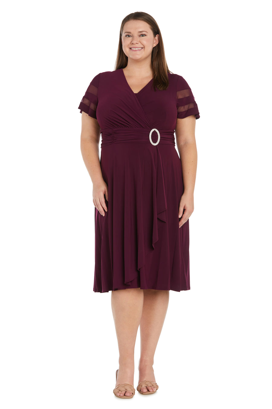 Black R&M Richards 9129W Short Cocktail Plus Size Dress for $99.0 – The  Dress Outlet