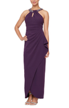 Formal Dresses Beaded Long Formal Dress Summer Plum