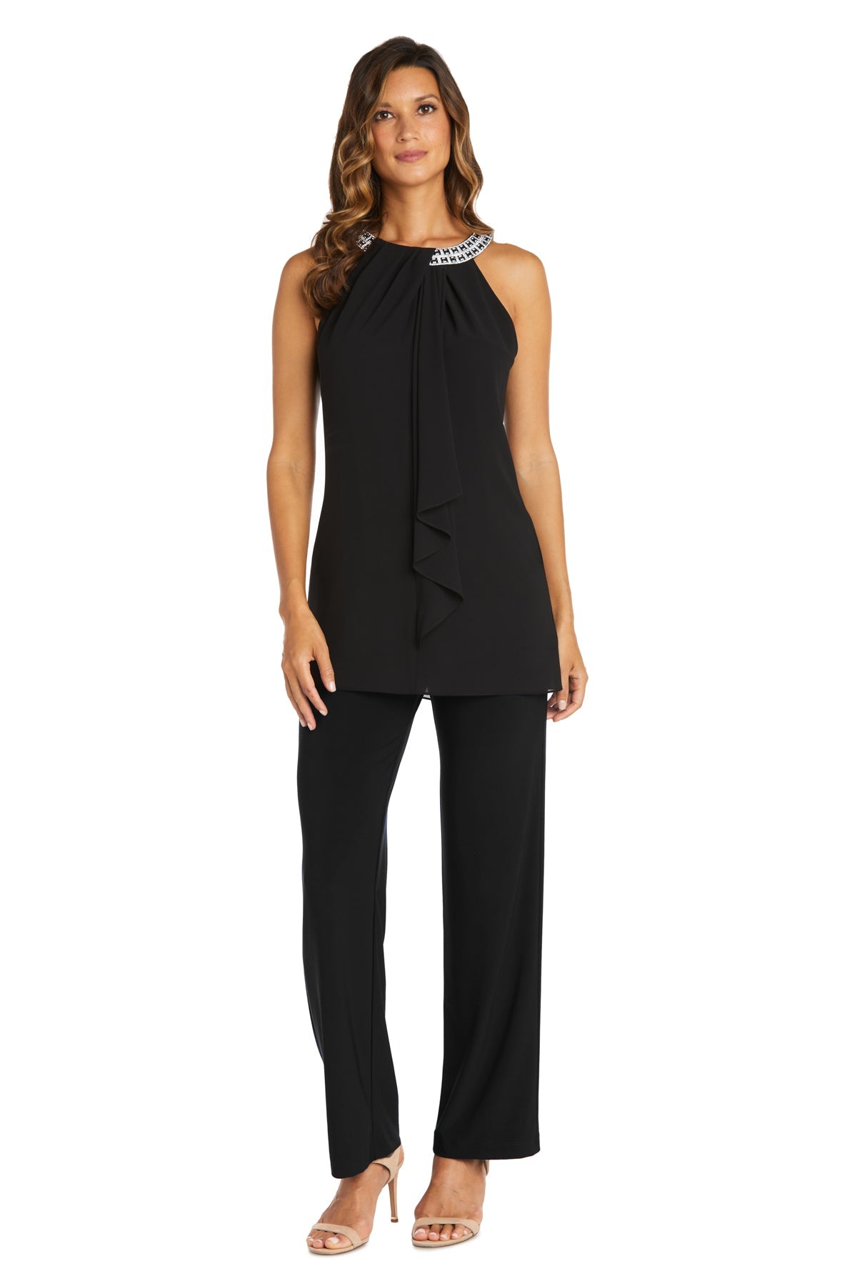 Top Formal Evening Top  Black